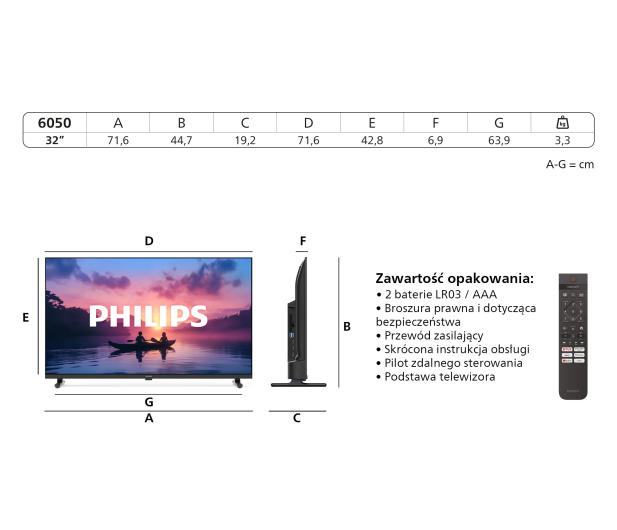 Philips 32PFS6050/12 32" LED Titan OS - 1529904 - zdjęcie 11